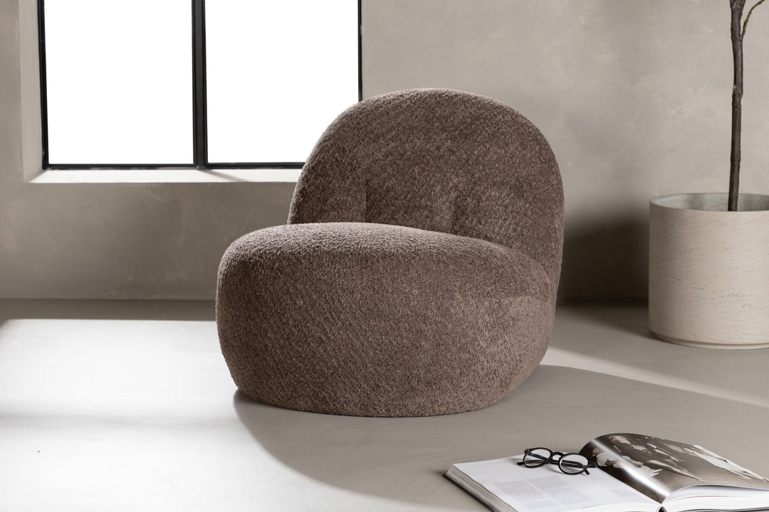 Venture Home Omaha Single Sofa - Grey Boucle