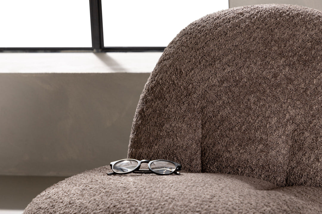 Venture Home Omaha Single Sofa - Grey Boucle