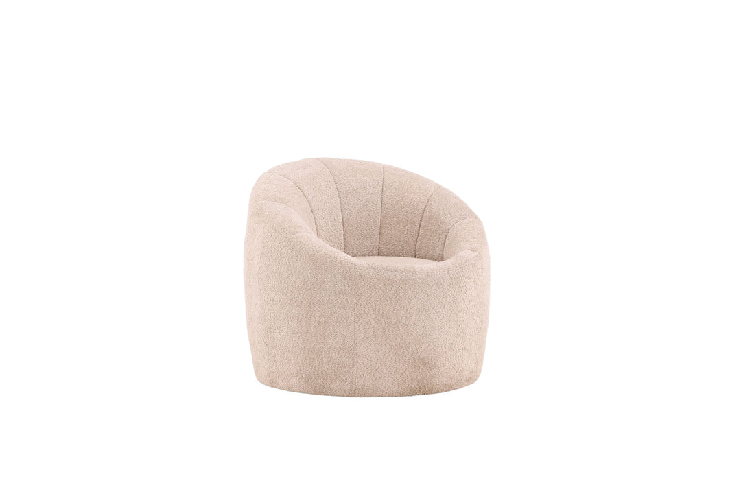 Venture Home Warren Single Sofa - Beige Boucle