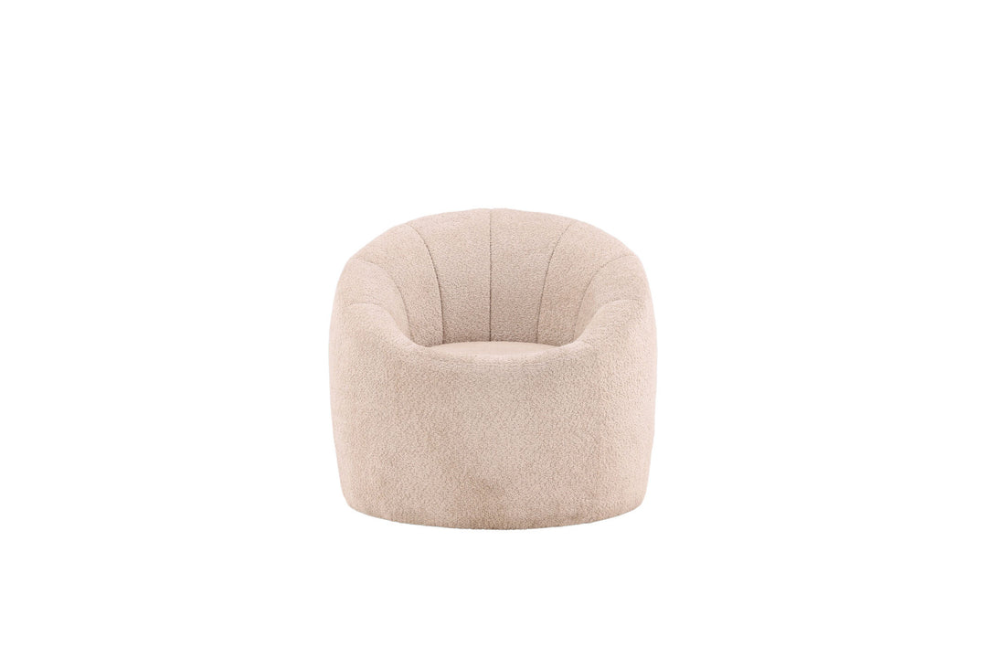 Venture Home Warren Single Sofa - Beige Boucle