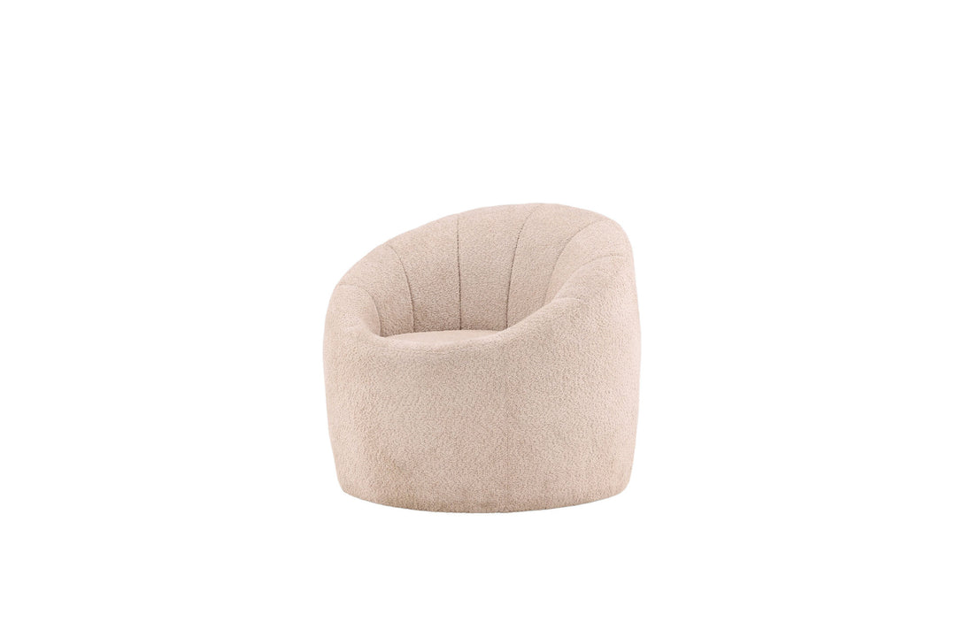 Venture Home Warren Single Sofa - Beige Boucle