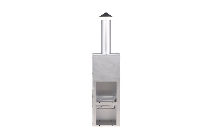Venture Home Makarima Firepit Steel - Silver