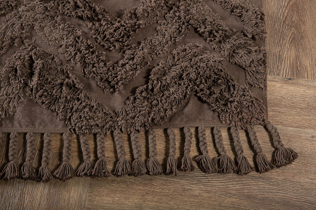 Venture Home Hilma Cotton - 200*70- -Rectangular-Brown