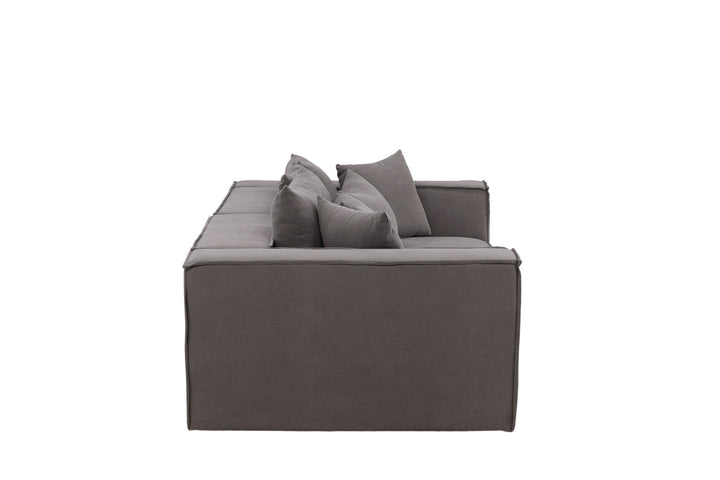 Vind Gillholmen Sofa - Grey / Grey Linen
