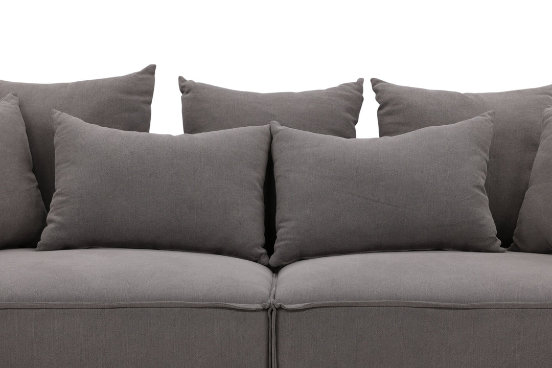 Vind Gillholmen Sofa - Grey / Grey Linen