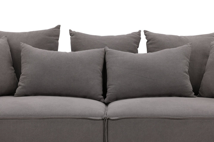 Vind Gillholmen Sofa - Grey / Grey Linen