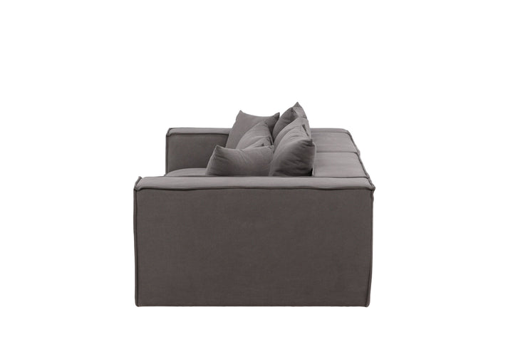Vind Gillholmen Sofa - Grey / Grey Linen