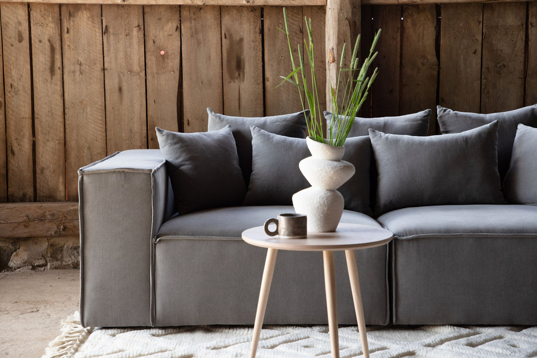 Vind Gillholmen Sofa - Grey / Grey Linen
