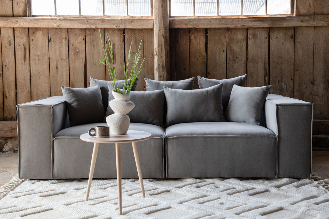 Vind Gillholmen Sofa - Grey / Grey Linen
