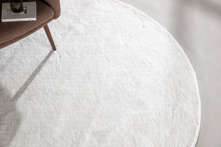 Venture Home Undra Viscose - 200*200- -Round-White