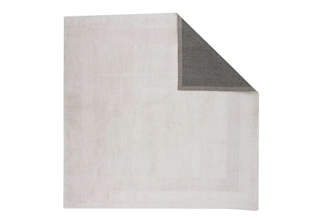 Venture Home Boston Viscose - 240*240- -Kvadrat-White