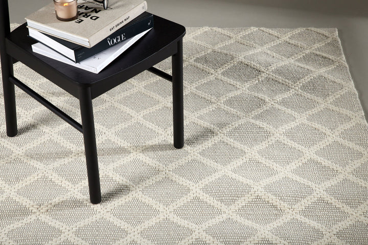 Venture Home Cloudy Wool/polyester - 230*160- -Rectangular-Offwhite