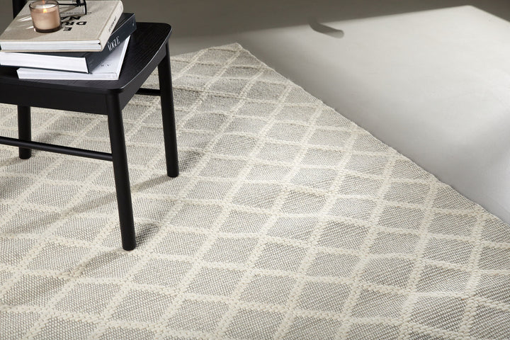 Venture Home Cloudy Wool/polyester - 230*160- -Rectangular-Offwhite