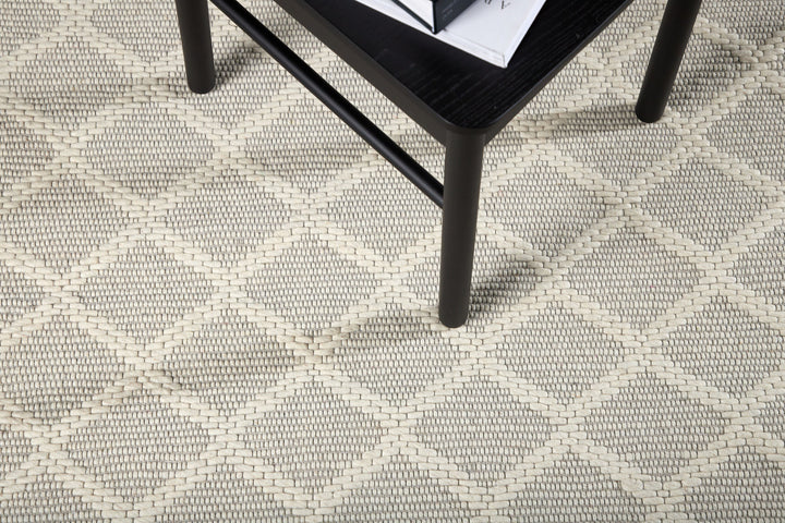 Venture Home Cloudy Wool/polyester - 230*160- -Rectangular-Offwhite