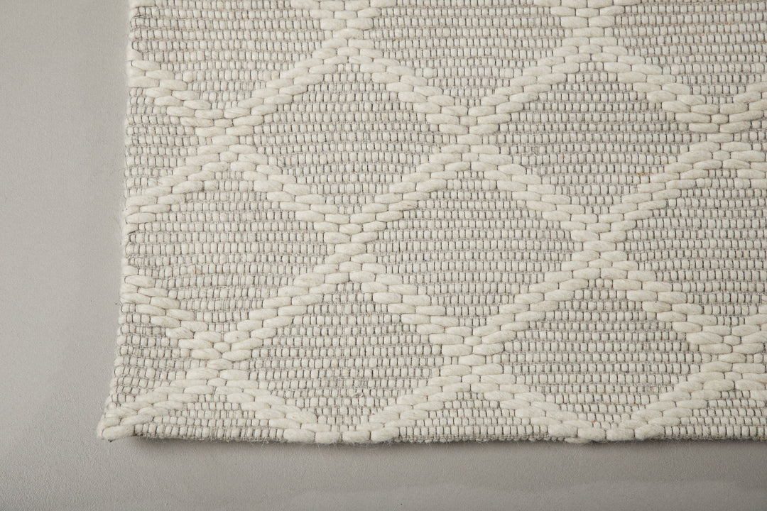 Venture Home Cloudy Wool/polyester - 230*160- -Rectangular-Offwhite
