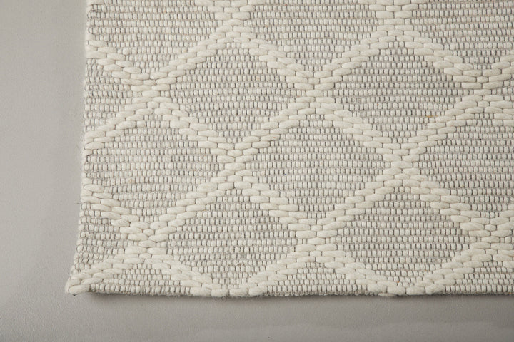 Venture Home Cloudy Wool/polyester - 230*160- -Rectangular-Offwhite