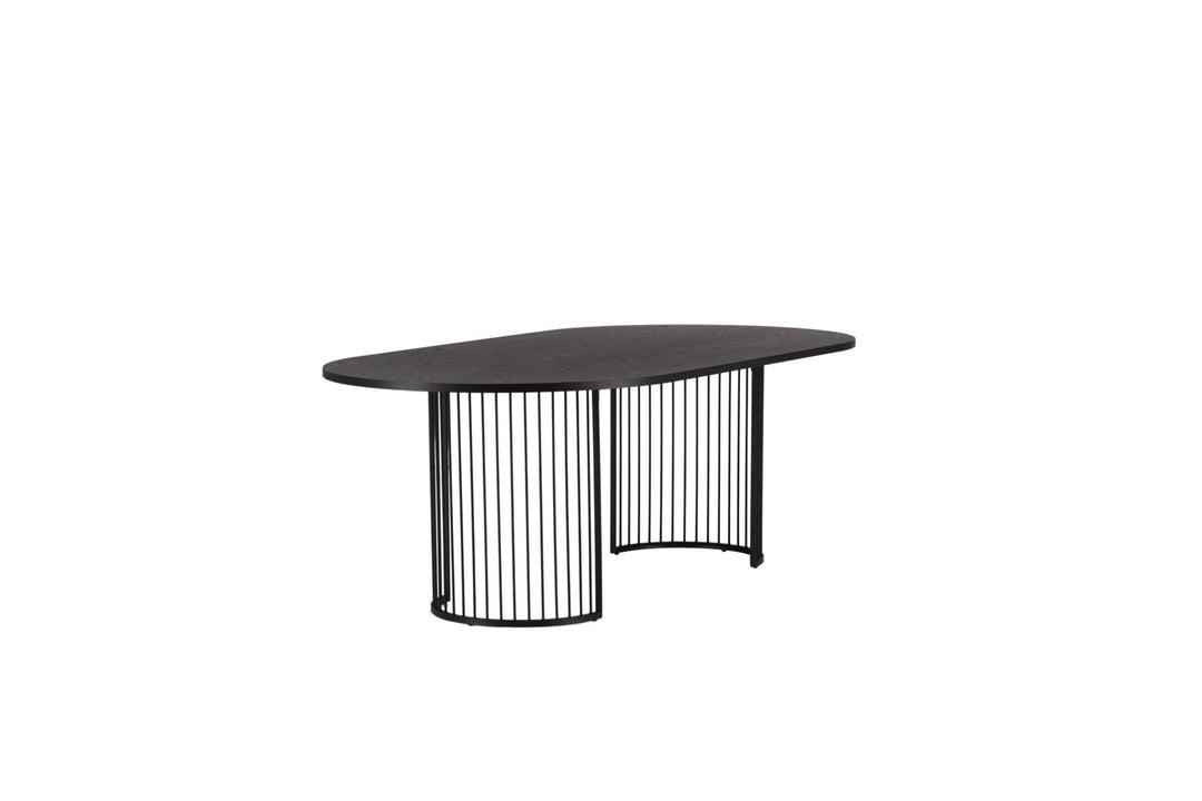 Vind Hamneskär Dining Table - Black / Wood
