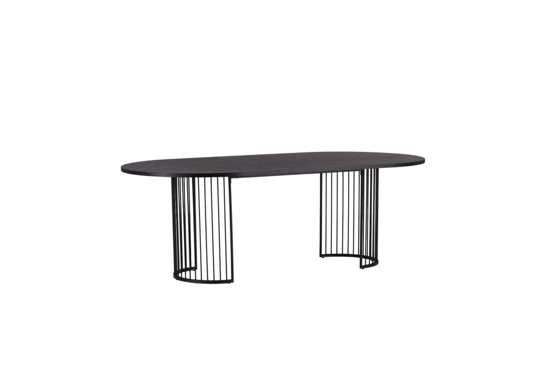 Vind Hamneskär Dining Table - Black / Wood
