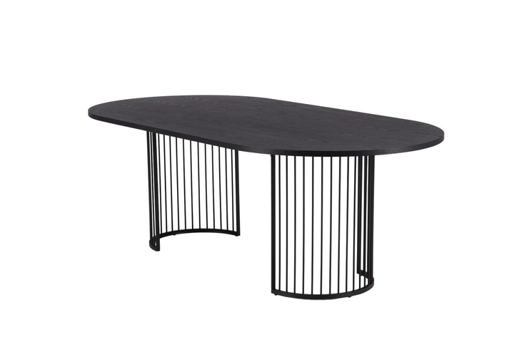 Vind Hamneskär Dining Table - Black / Wood
