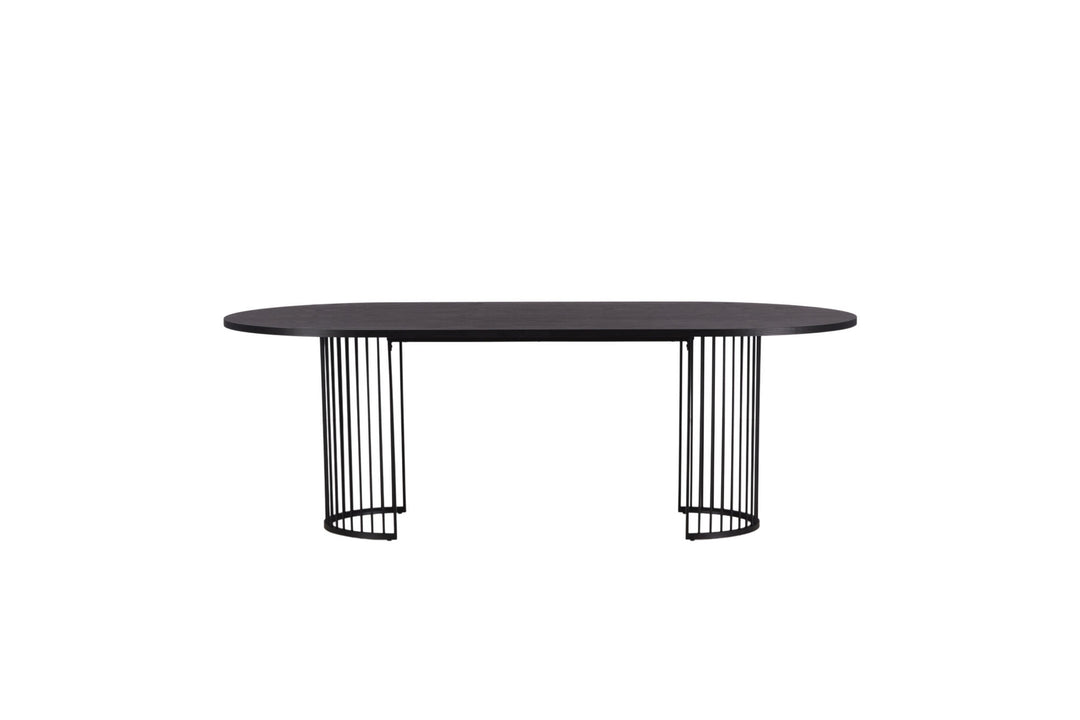 Vind Hamneskär Dining Table - Black / Wood