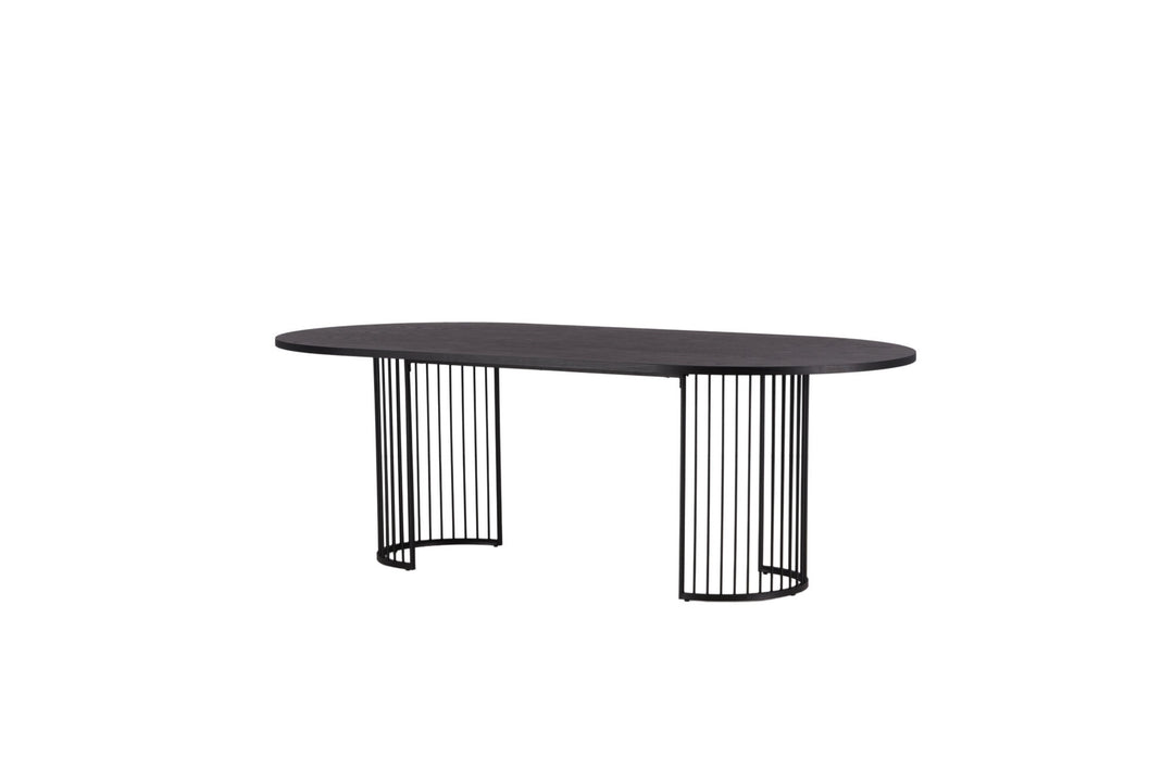 Vind Hamneskär Dining Table - Black / Wood
