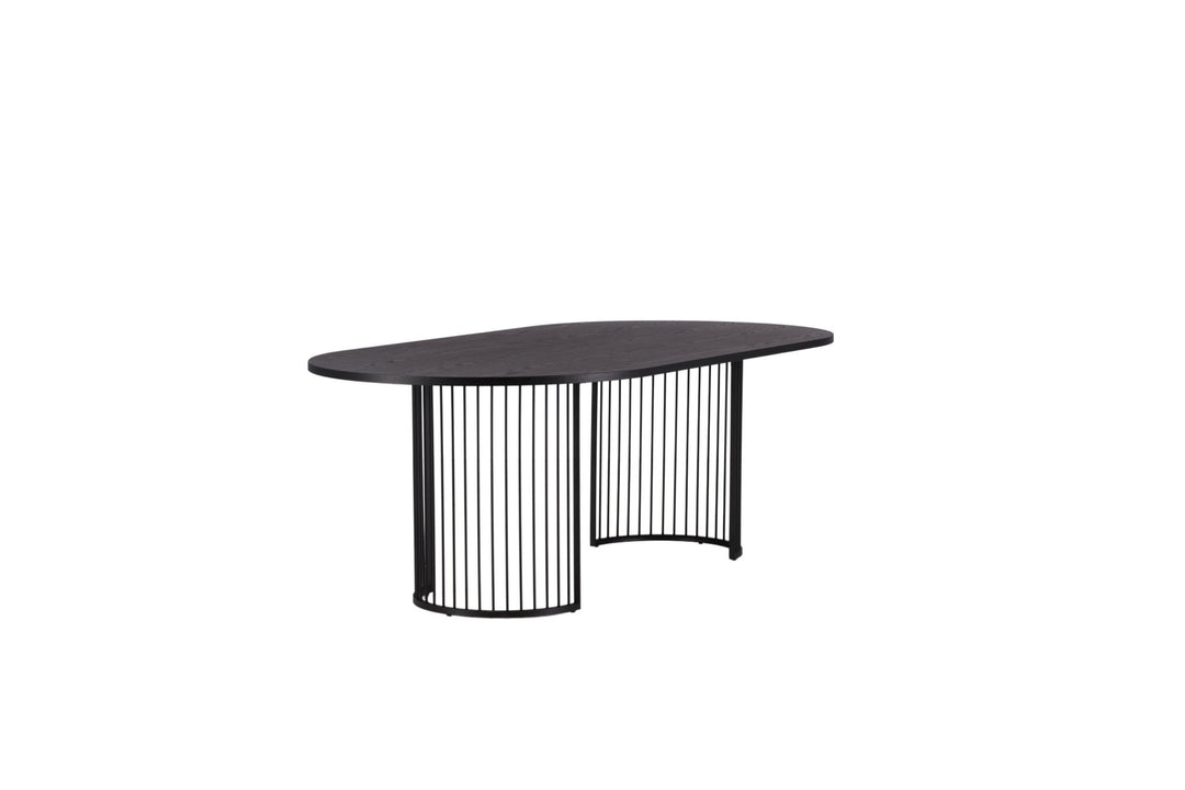 Vind Hamneskär Dining Table - Black / Wood