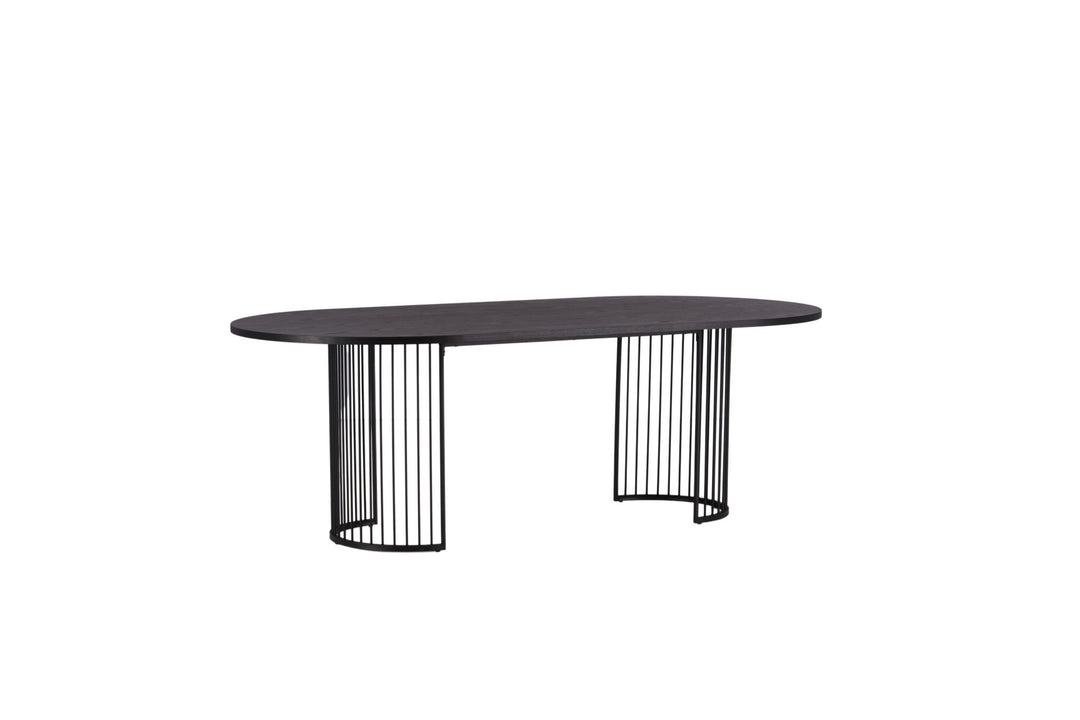 Vind Hamneskär Dining Table - Black / Wood
