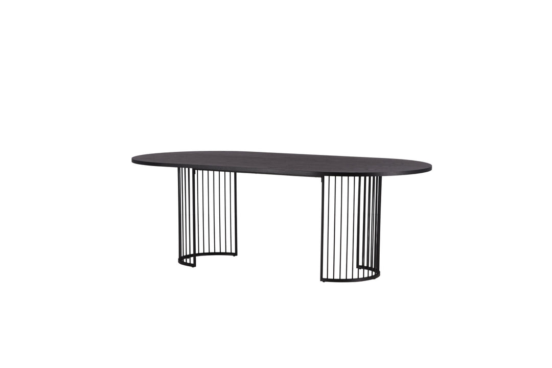 Vind Hamneskär Dining Table - Black / Wood
