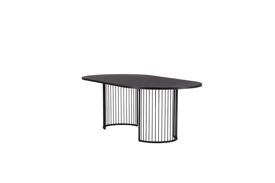 Vind Hamneskär Dining Table - Black / Wood