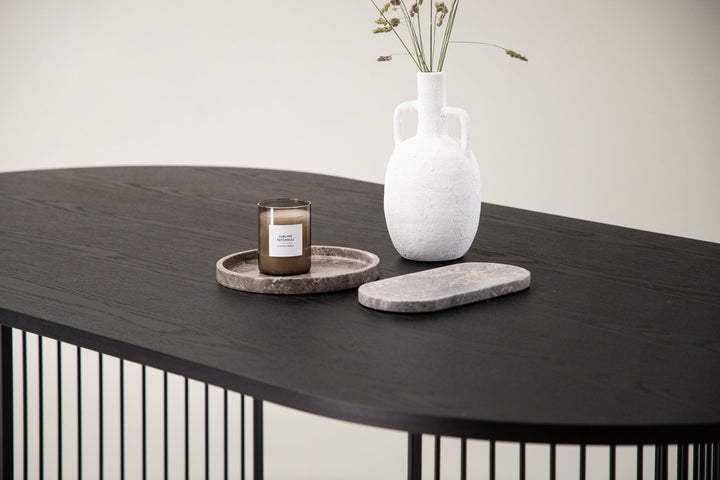 Vind Hamneskär Dining Table - Black / Wood