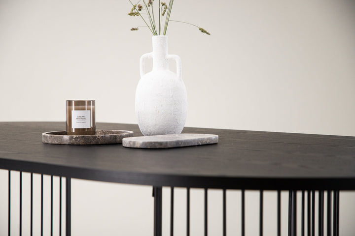 Vind Hamneskär Dining Table - Black / Wood
