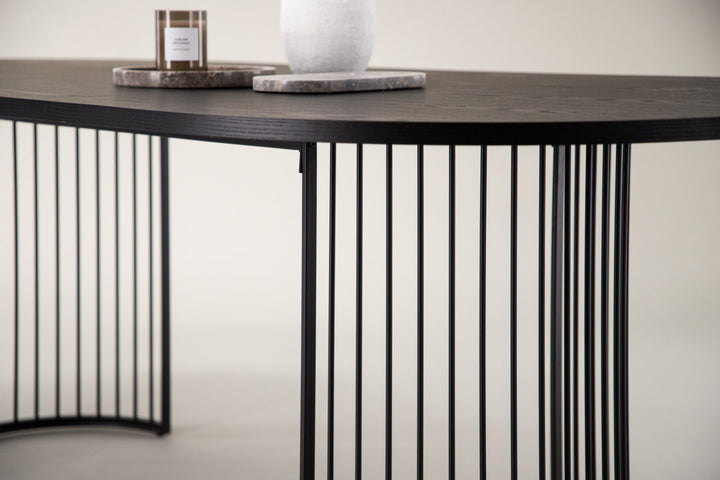 Vind Hamneskär Dining Table - Black / Wood