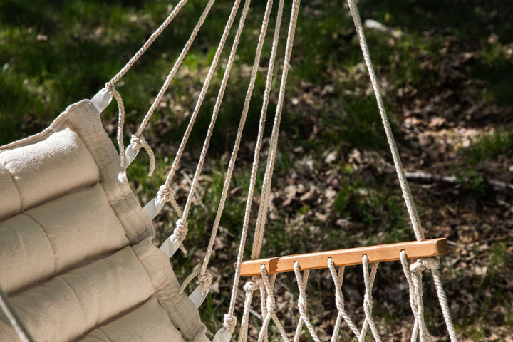 Venture Home Tapaz Swing Wood/Fabric - White /