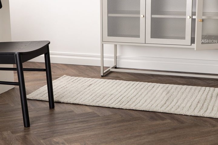 Venture Home Milton Wool/polyester/cotton - 200*70- -Rectangular-Light grey