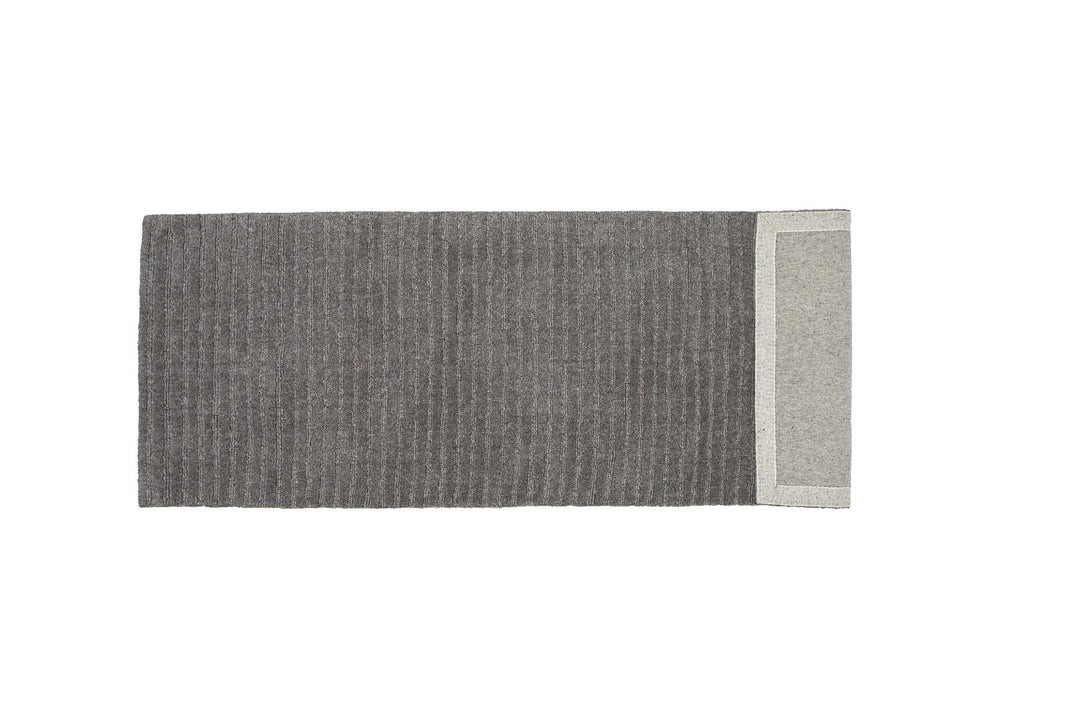 Venture Home Milton Wool/polyester/cotton - 200*70- -Rectangular-Dark grey