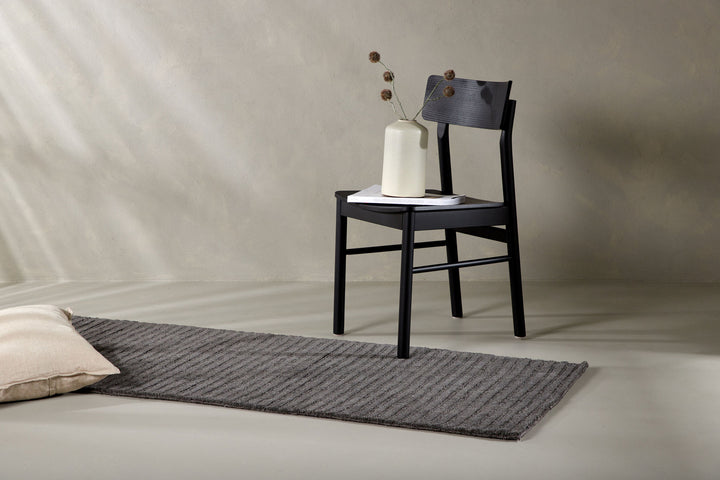 Venture Home Milton Wool/polyester/cotton - 200*70- -Rectangular-Dark grey