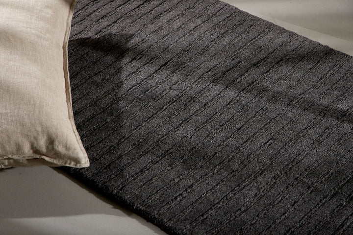 Venture Home Milton Wool/polyester/cotton - 200*70- -Rectangular-Dark grey