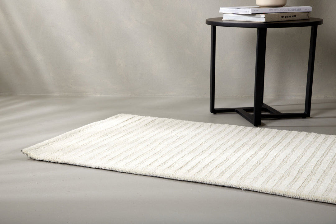 Venture Home Milton Wool/polyester/cotton - 200*70- -Rectangular-White