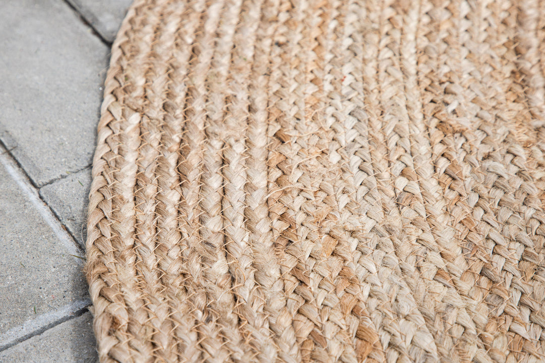 Venture Home Oliver 100% jute - 200*200- -Round-Natural dark