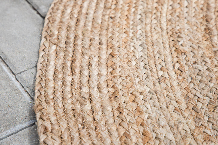 Venture Home Oliver 100% jute - 200*200- -Round-Natural dark