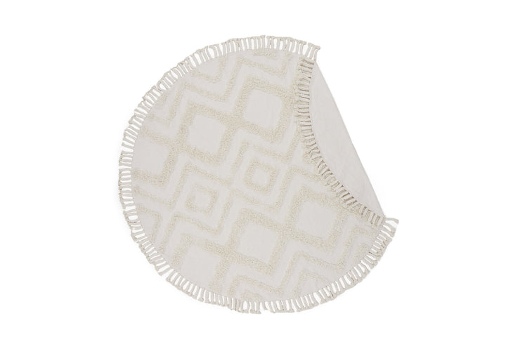 Venture Home Hilma Cotton - 200*200- -Round-White