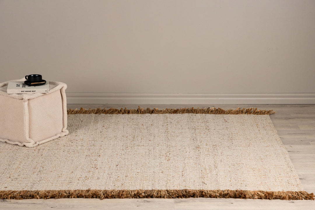 Venture Home Emilio Wool - 400*300- -Rectangular-Offwhite
