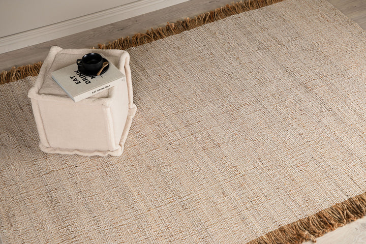 Venture Home Emilio Wool - 400*300- -Rectangular-Offwhite