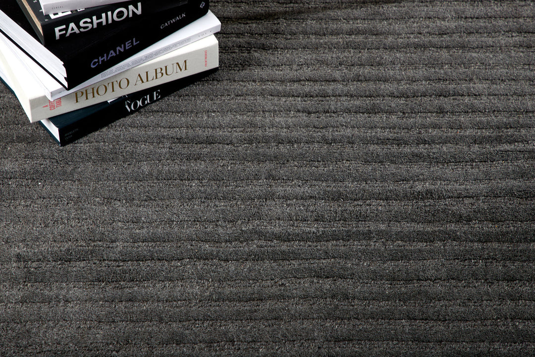 Venture Home Milton Wool/polyester/cotton - 230*160- -Rectangular-Dark grey