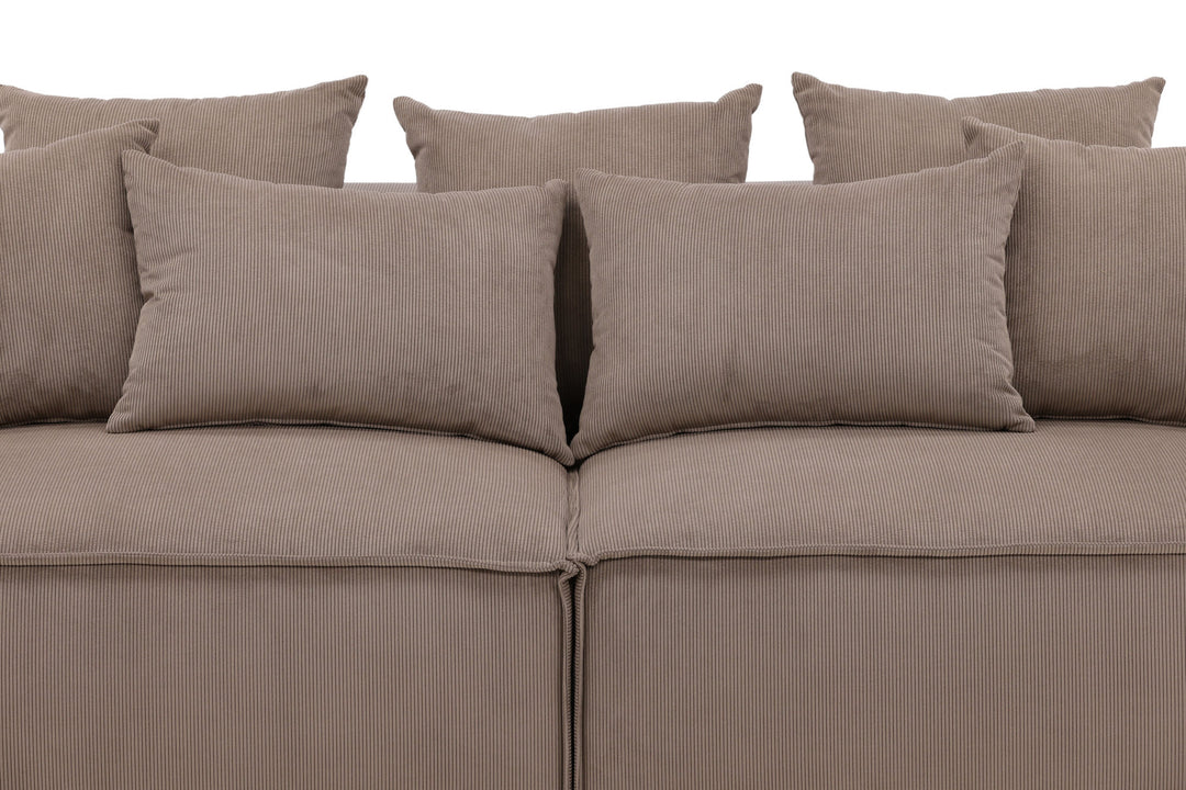 Vind Gillholmen Sofa - Brown / Manchester