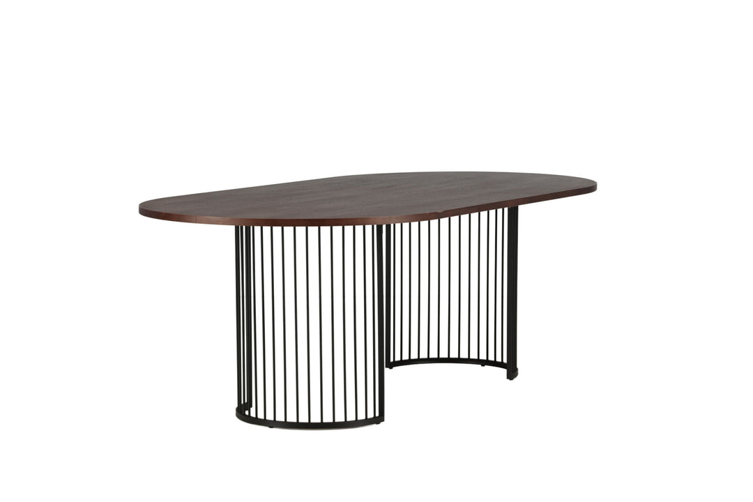 Vind Hamneskär Dining Table - Dark Walnut / Wood