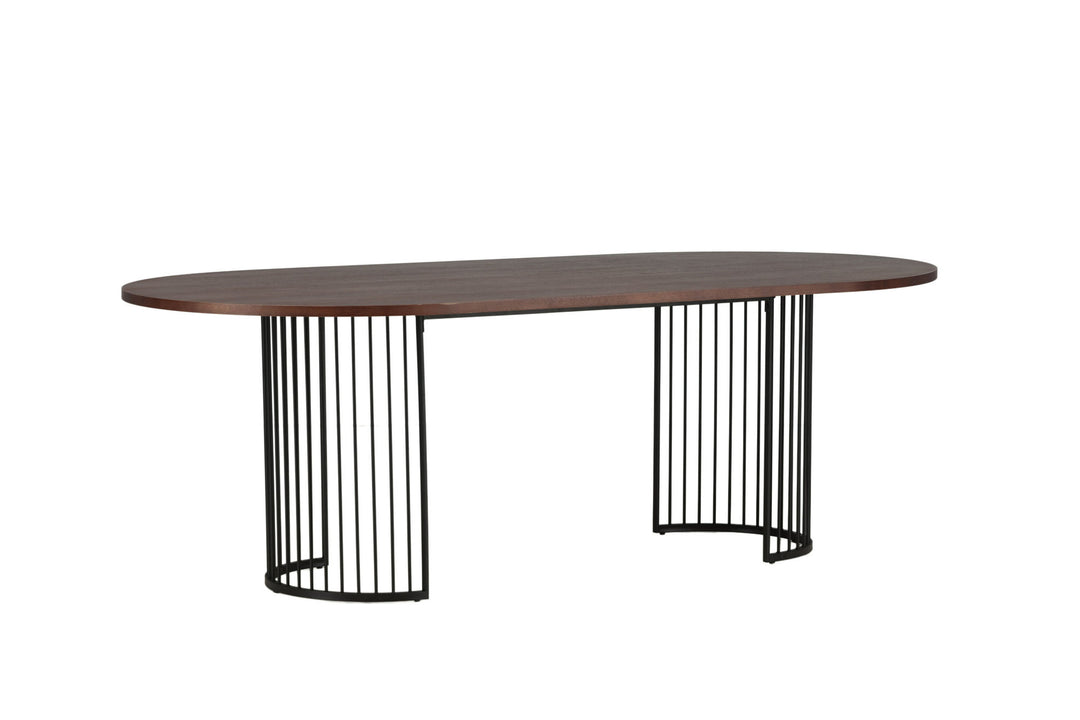 Vind Hamneskär Dining Table - Dark Walnut / Wood