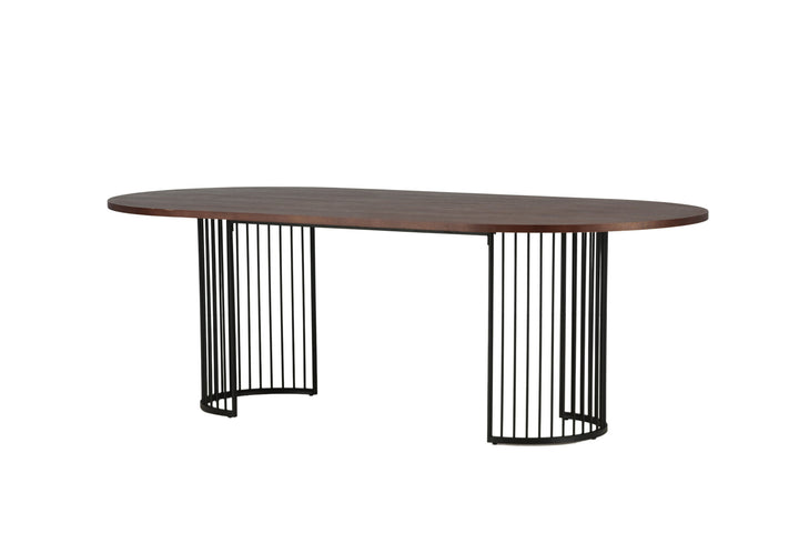 Vind Hamneskär Dining Table - Dark Walnut / Wood