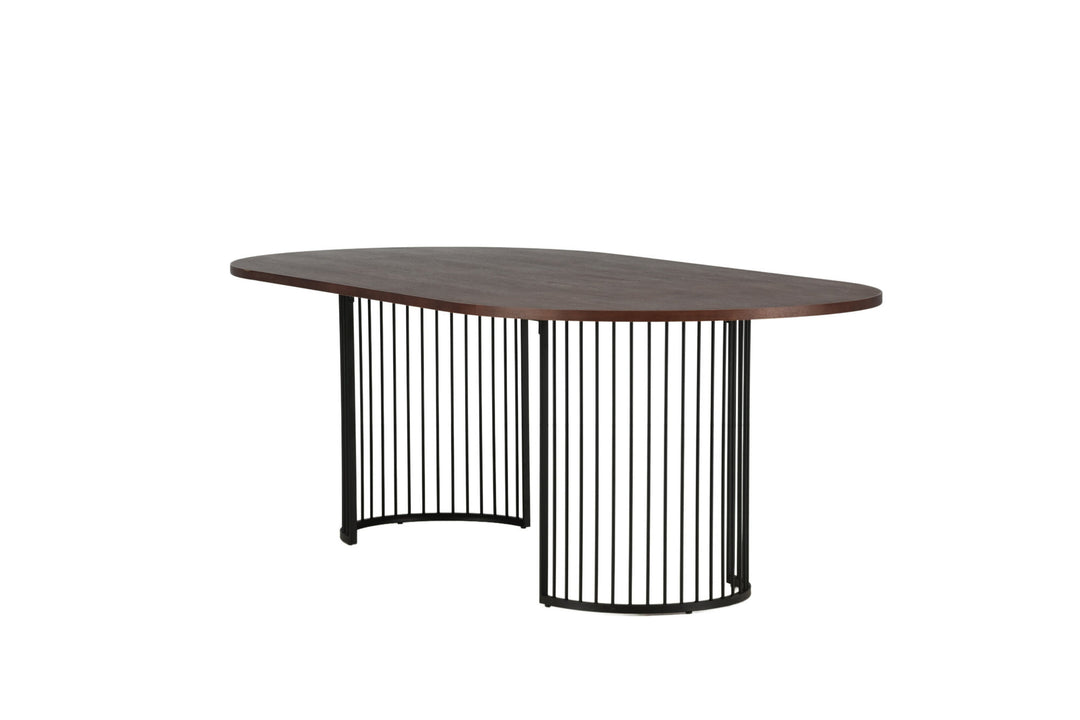 Vind Hamneskär Dining Table - Dark Walnut / Wood