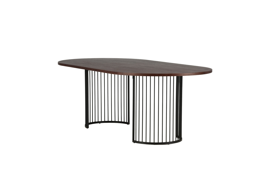 Vind Hamneskär Dining Table - Dark Walnut / Wood